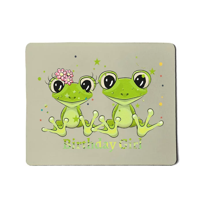 Frog Party Frog Birthday Party Happy Birthday Frog Birthday Mousepad