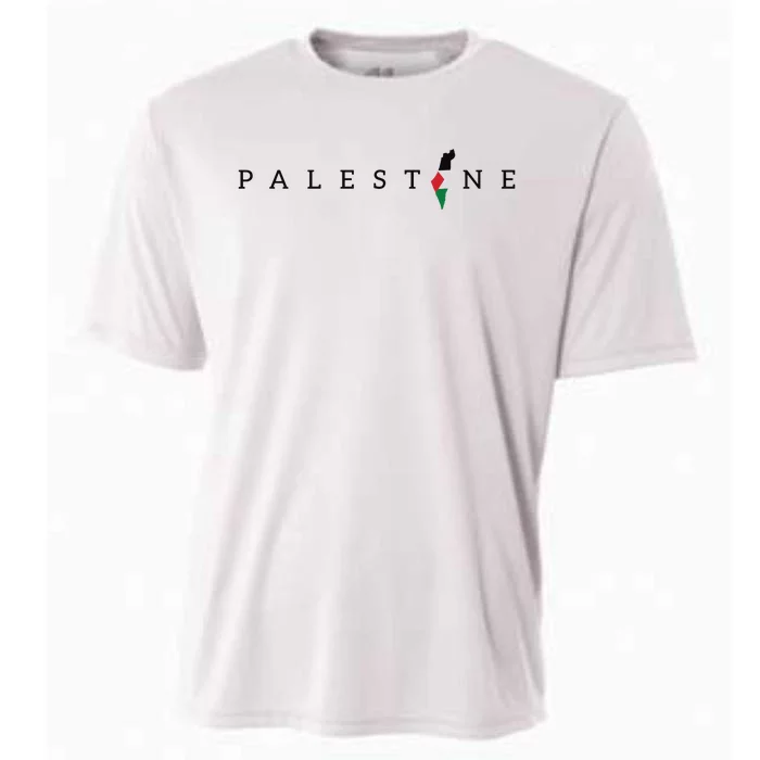 Free Palestine Cooling Performance Crew T-Shirt