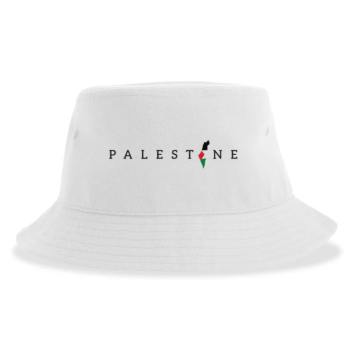 Free Palestine Sustainable Bucket Hat