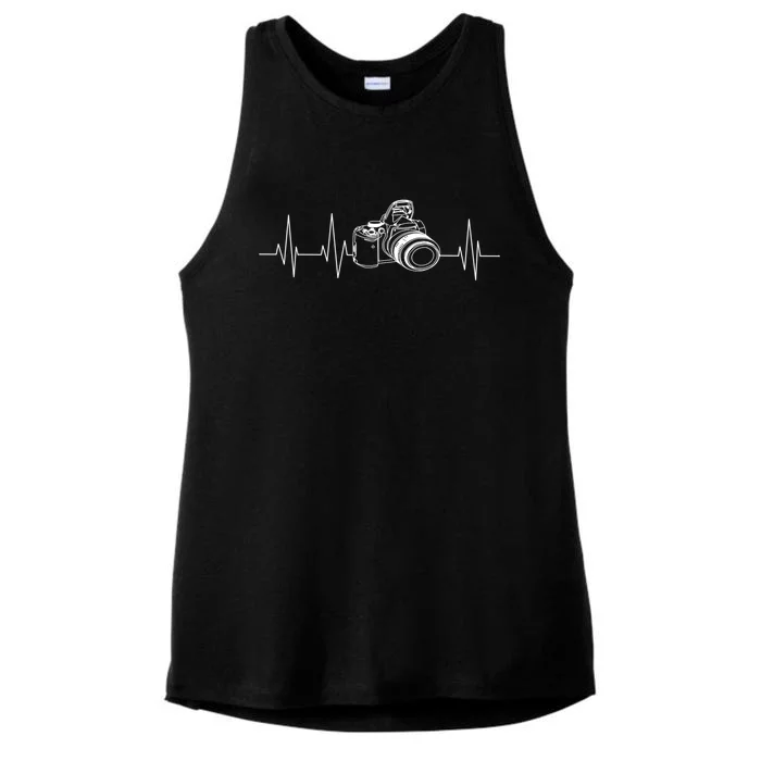 Funny Photographer Gift Photography Camera Lovers Cute Gift Ladies Tri-Blend Wicking Tank