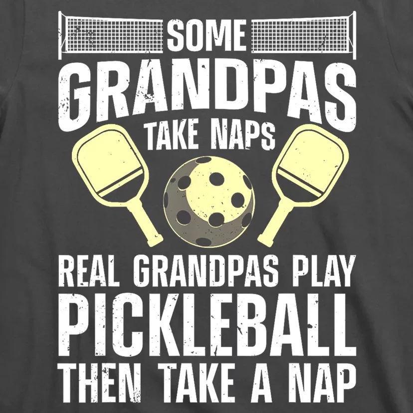 Funny Pickleball Grandpa Pickleball Player Gift T-Shirt