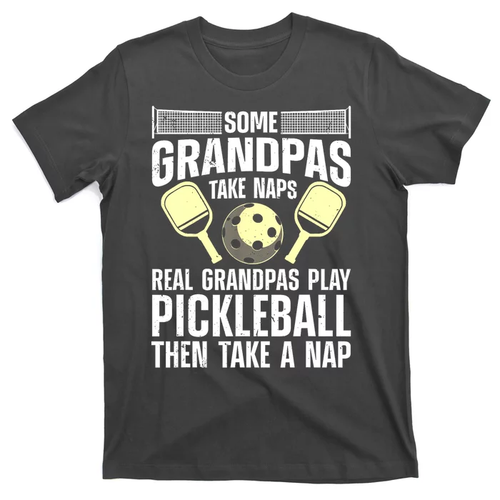 Funny Pickleball Grandpa Pickleball Player Gift T-Shirt