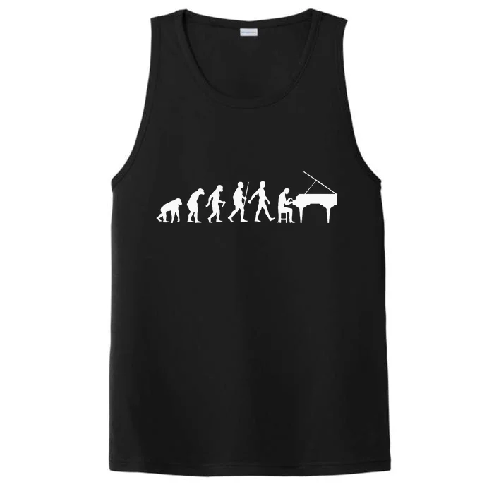 Funny Piano Gift For Cool Pianist Music Lover Performance Tank