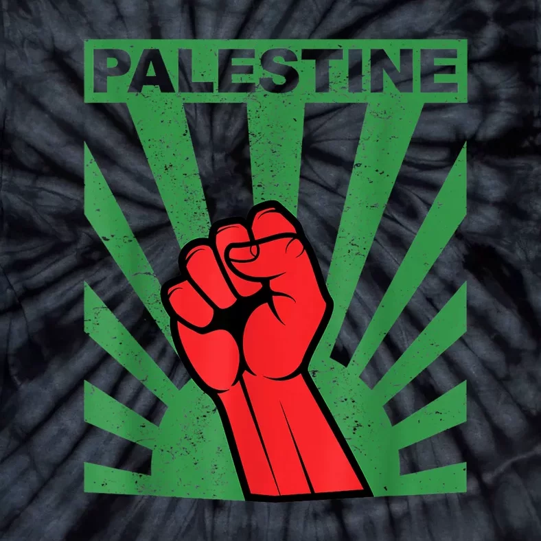 Free Palestine Gaza Palestinian Tie-Dye T-Shirt