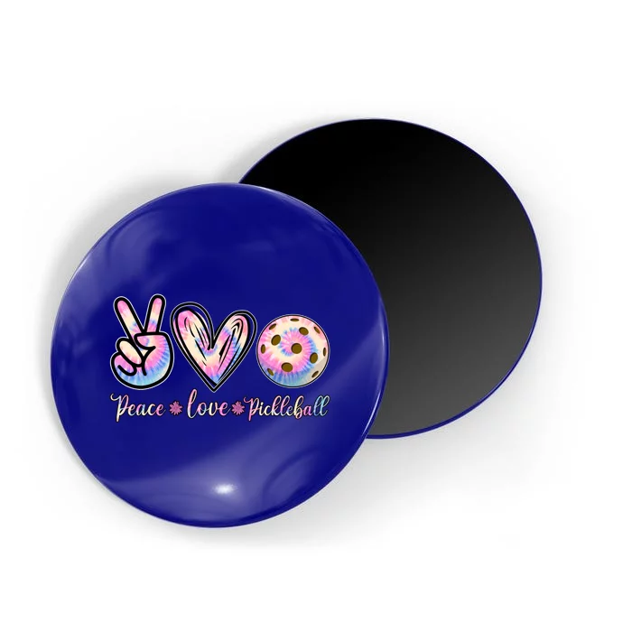 Funny Pickleball Gift Retired Ladies Peace Love Pickleball Great Gift Magnet