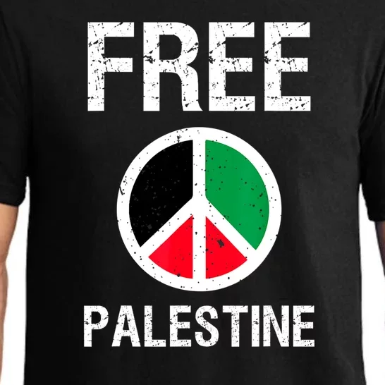 Free Palestine Gaza Palestinian Flag Peace Pajama Set