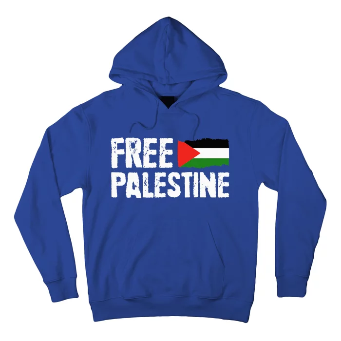 Free Palestine Gaza Flag Arabic Freedom for Palestinians Hoodie