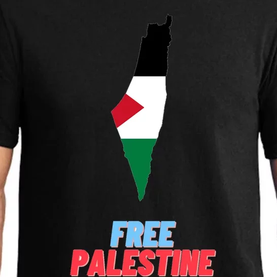 Free Palestine Great Gift Pajama Set