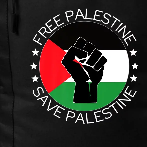 Free Palestine Gaza Palestinian Daily Commute Backpack