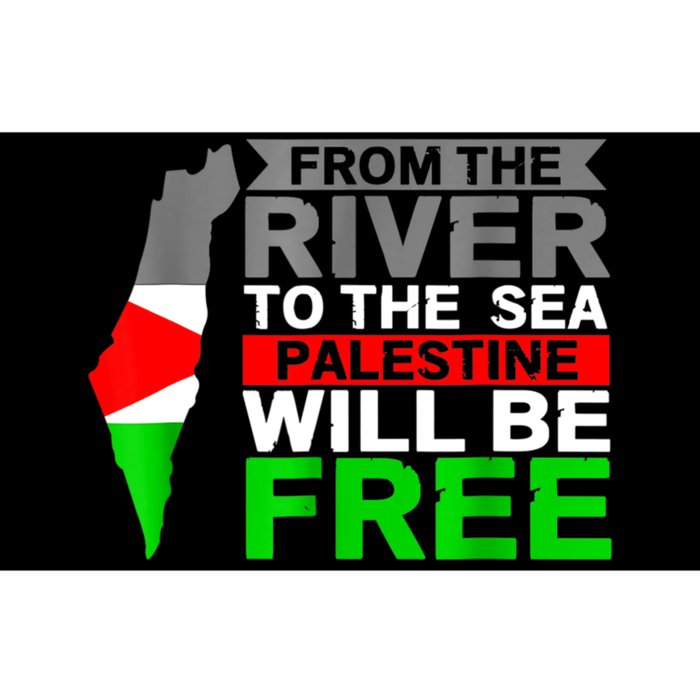 Free Palestine Gaza Palestinian Flag Peace Bumper Sticker