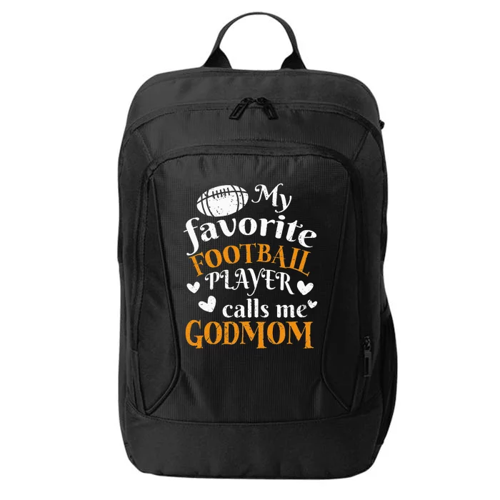 Football Player Godmom Cheer Godmother City Backpack