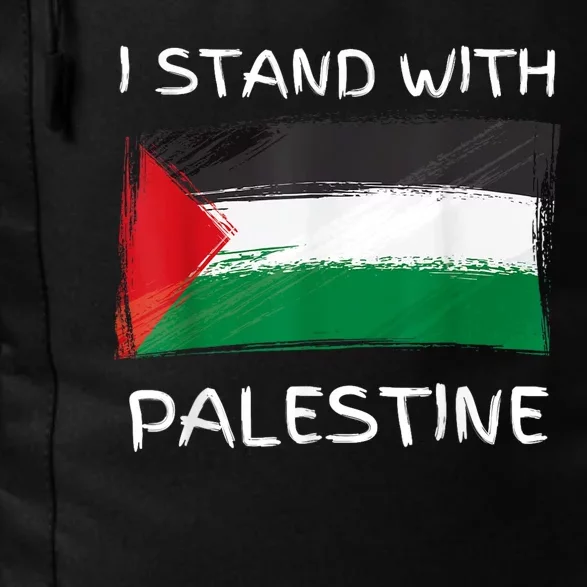 Free Palestine Gaza Flag I Stand With Palestine Freedom Daily Commute Backpack