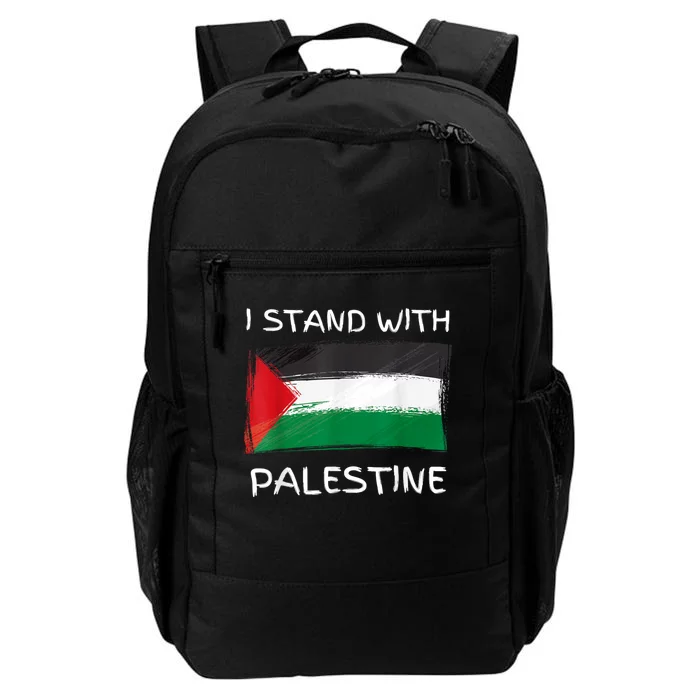 Free Palestine Gaza Flag I Stand With Palestine Freedom Daily Commute Backpack