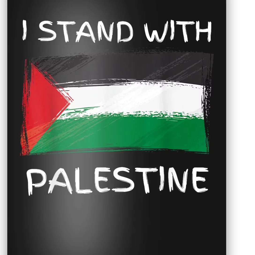 Free Palestine Gaza Flag I Stand With Palestine Freedom Poster