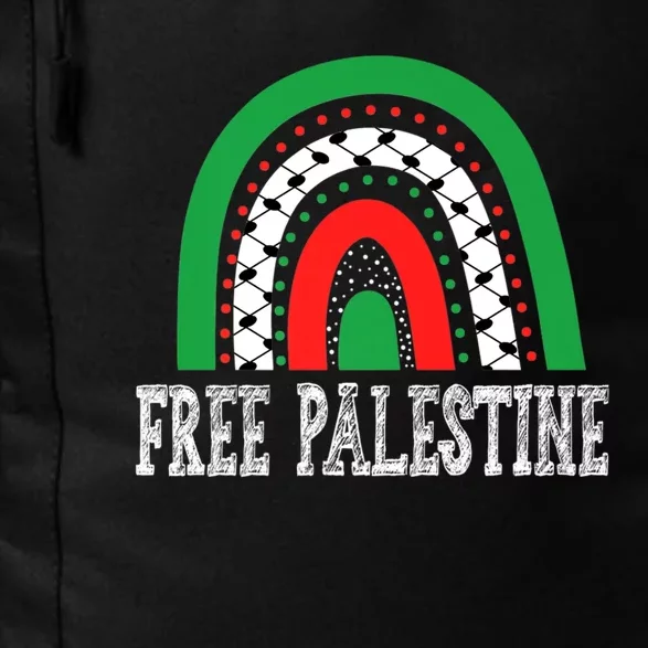 Free Palestine Gaza Palestinian Daily Commute Backpack