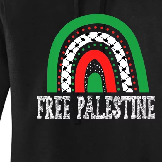 Free Palestine Gaza Palestinian Women's Pullover Hoodie