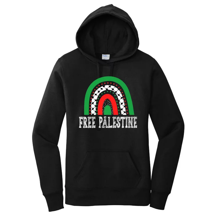 Free Palestine Gaza Palestinian Women's Pullover Hoodie