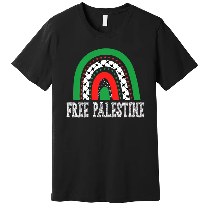 Free Palestine Gaza Palestinian Premium T-Shirt