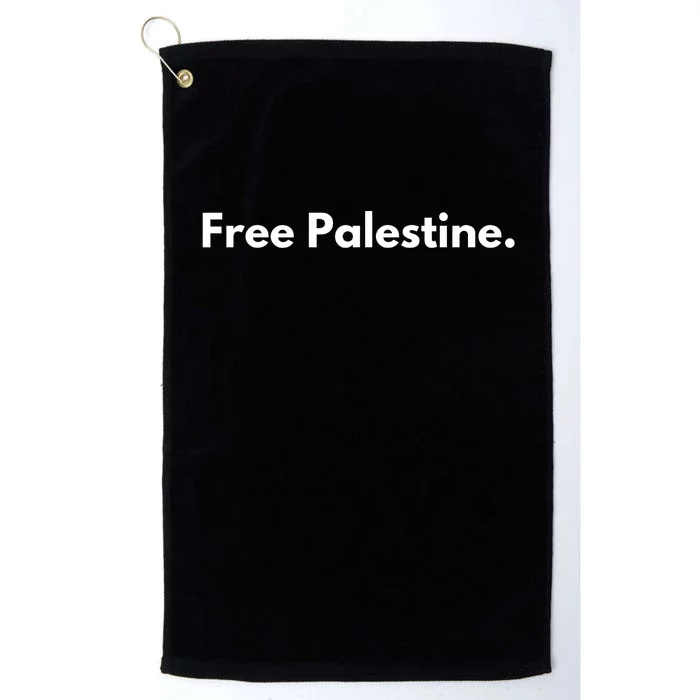 Free Palestine Gaza Platinum Collection Golf Towel