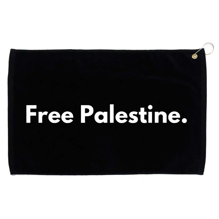 Free Palestine Gaza Grommeted Golf Towel