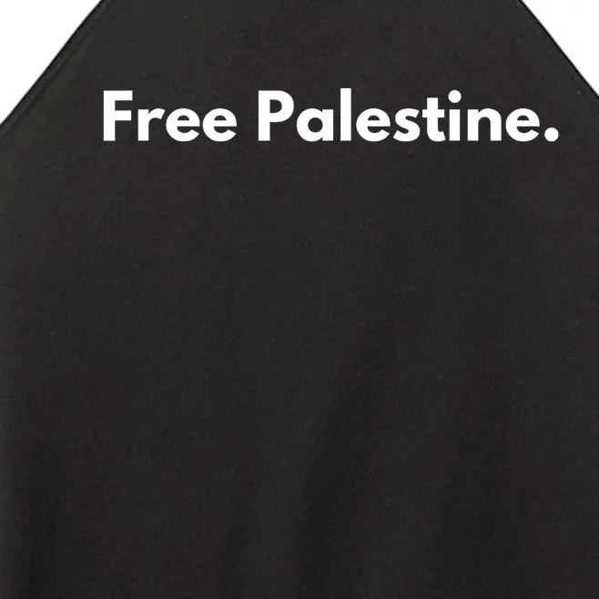 Free Palestine Gaza Women’s Perfect Tri Rocker Tank