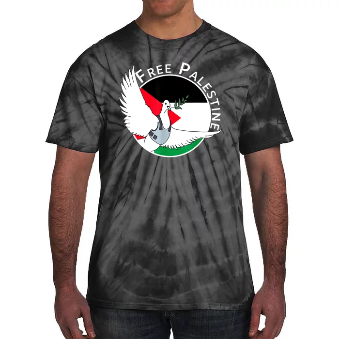 Free Palestine Gaza Palestinian Tie-Dye T-Shirt