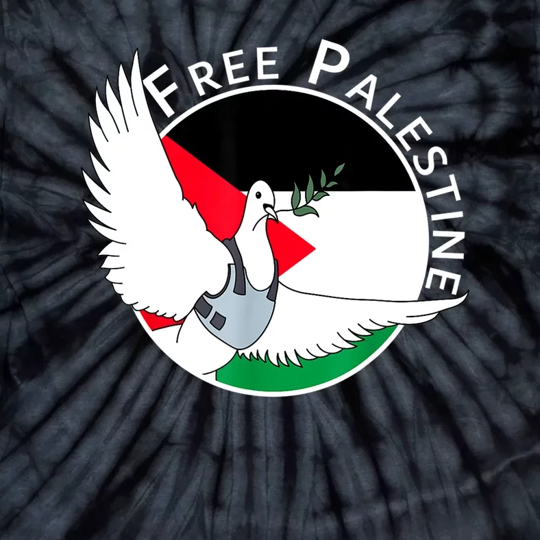 Free Palestine Gaza Palestinian Tie-Dye T-Shirt