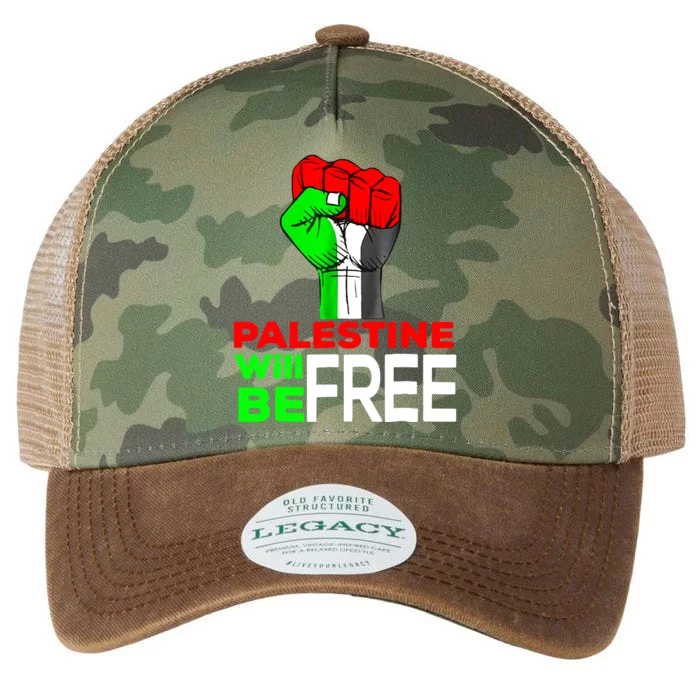 Free Palestine Gaza Palestinian Legacy Tie Dye Trucker Hat