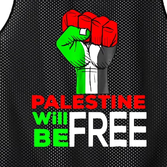 Free Palestine Gaza Palestinian Mesh Reversible Basketball Jersey Tank