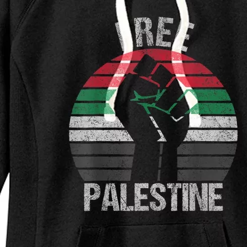 Free Palestine Gaza Palestinian Women's Fleece Hoodie