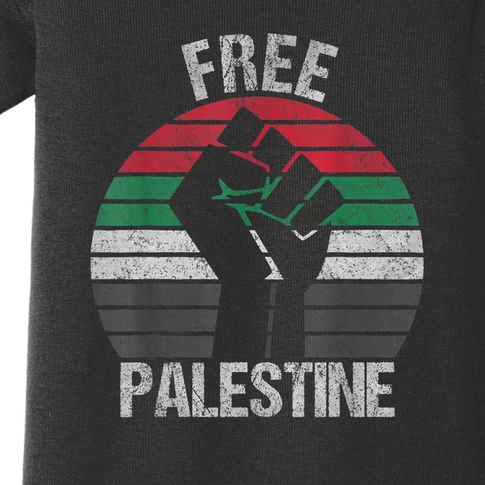 Free Palestine Gaza Palestinian Baby Bodysuit