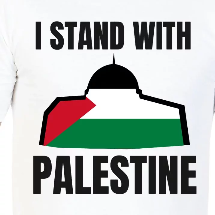 Free Palestine Gaza Flag I Stand With Palestine Freedom Comfort Colors T-Shirt