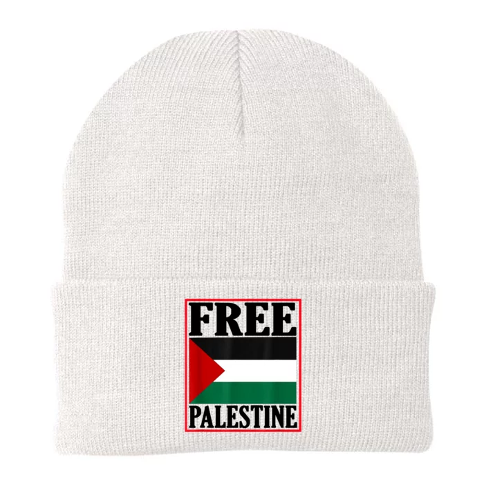 Free Palestine Gaza Palestinian Knit Cap Winter Beanie