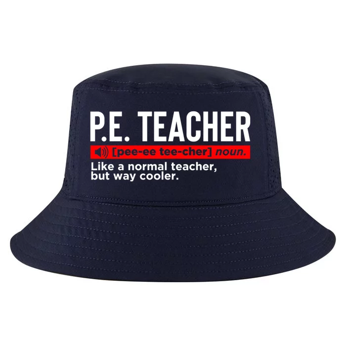 Funny Pe Gym Teacher Definition Cool Comfort Performance Bucket Hat