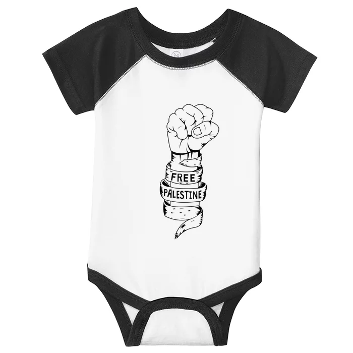 Free Palestine Gaza Palestinian Infant Baby Jersey Bodysuit