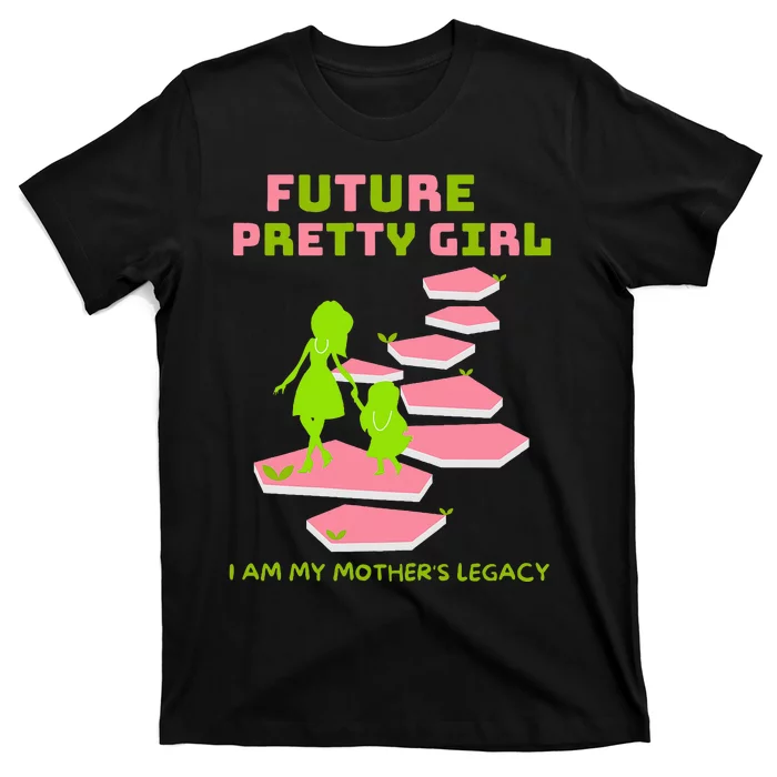 Future Pretty Girl First Black Sorority T-Shirt