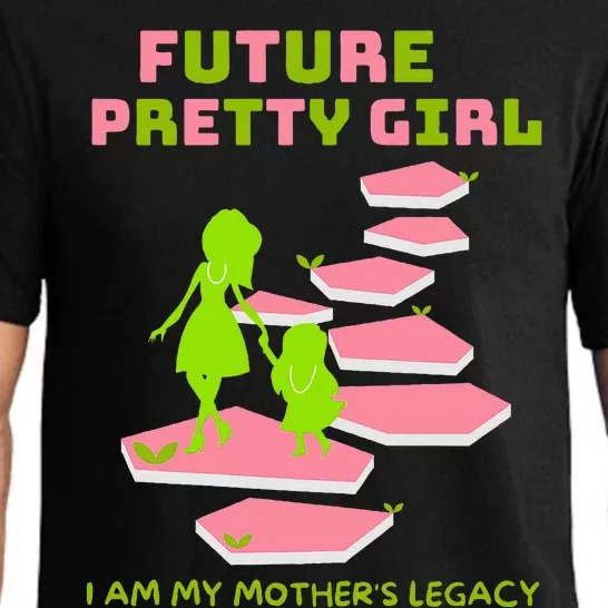 Future Pretty Girl First Black Sorority Pajama Set