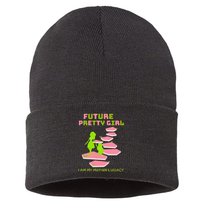 Future Pretty Girl First Black Sorority Sustainable Knit Beanie