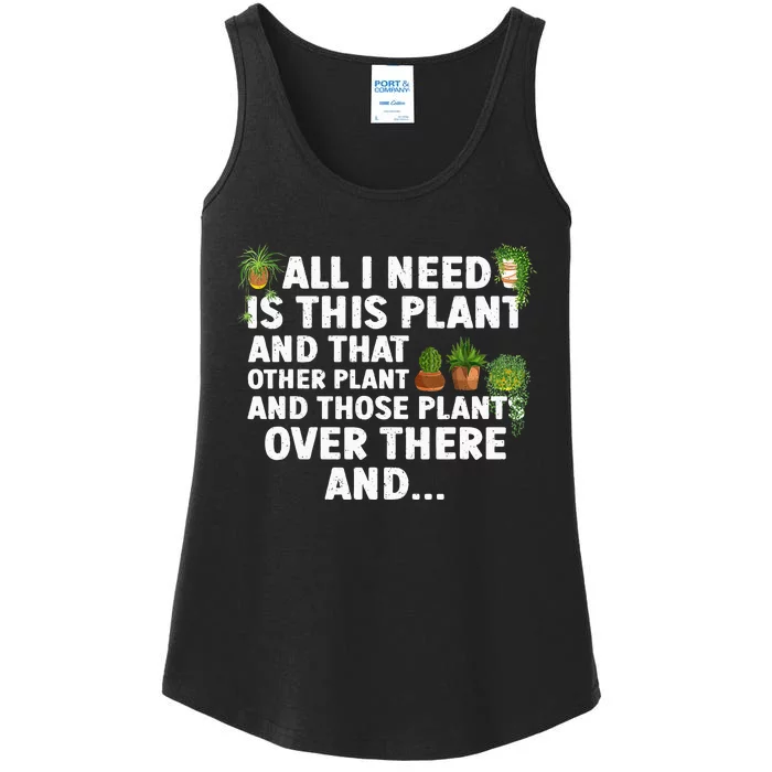 Funny Plant Gardening Garden Plant Lovers Ladies Essential Tank