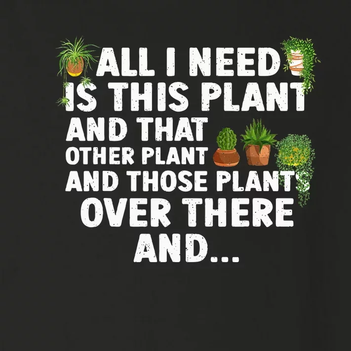 Funny Plant Gardening Garden Plant Lovers Toddler Long Sleeve Shirt