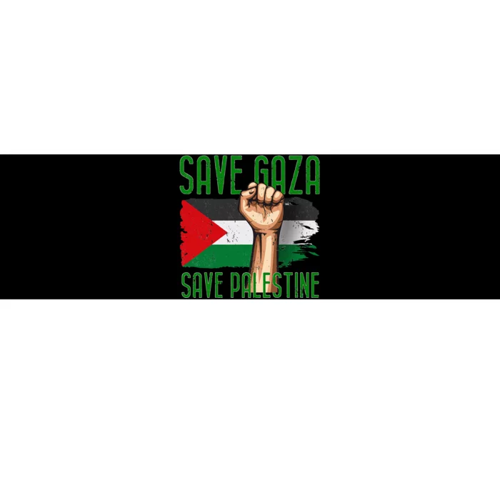 Free Palestine Gaza Flag Arabic Freedom Distressed Vintage Bumper Sticker