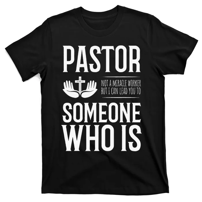 Funny Pastor Gift Cool Christian Church Appreciation T-Shirt