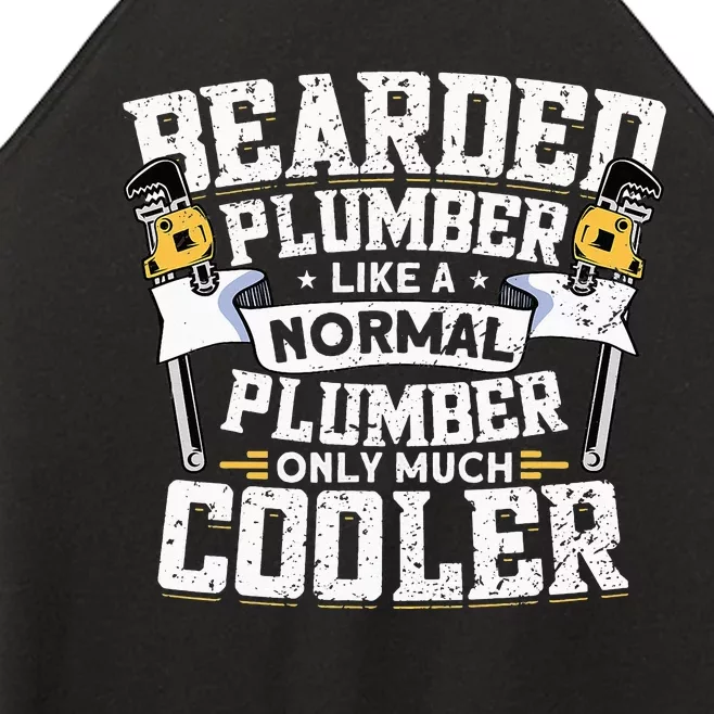 Funny Plumber Gift For Cool Plumbing Play With Nipples Women’s Perfect Tri Rocker Tank