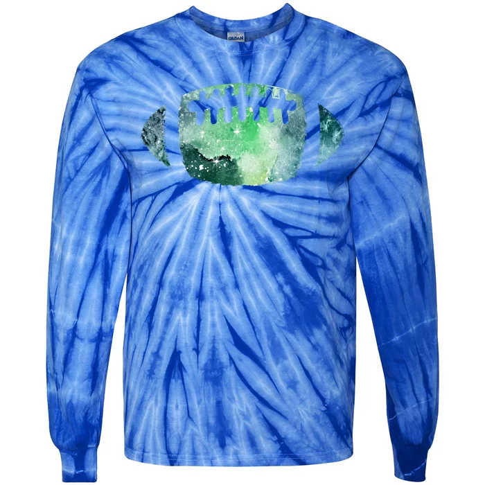 Football Player Gift American Football Lover Meaningful Gift Tie-Dye Long Sleeve Shirt