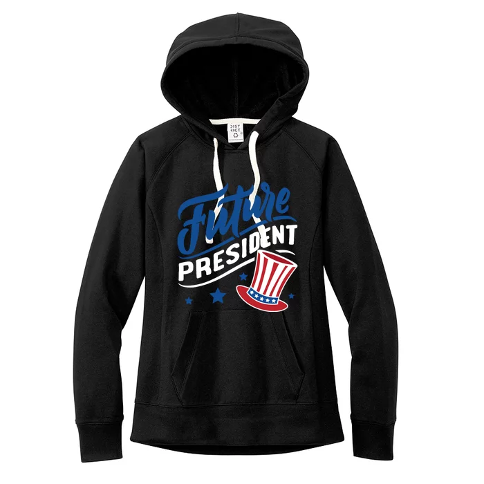 Future President Gift Women's Fleece Hoodie