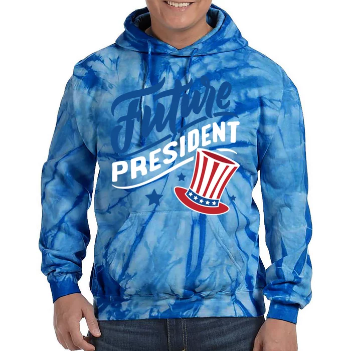 Future President Gift Tie Dye Hoodie