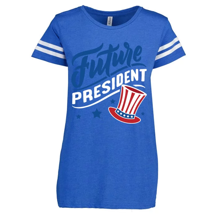 Future President Gift Enza Ladies Jersey Football T-Shirt