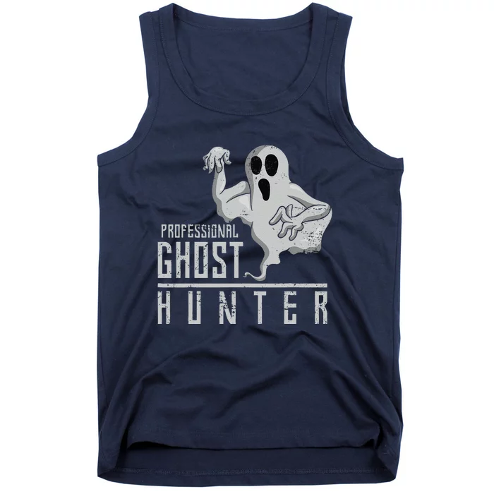 Funny Professional Ghost Hunter Gift Halloween Tank Top