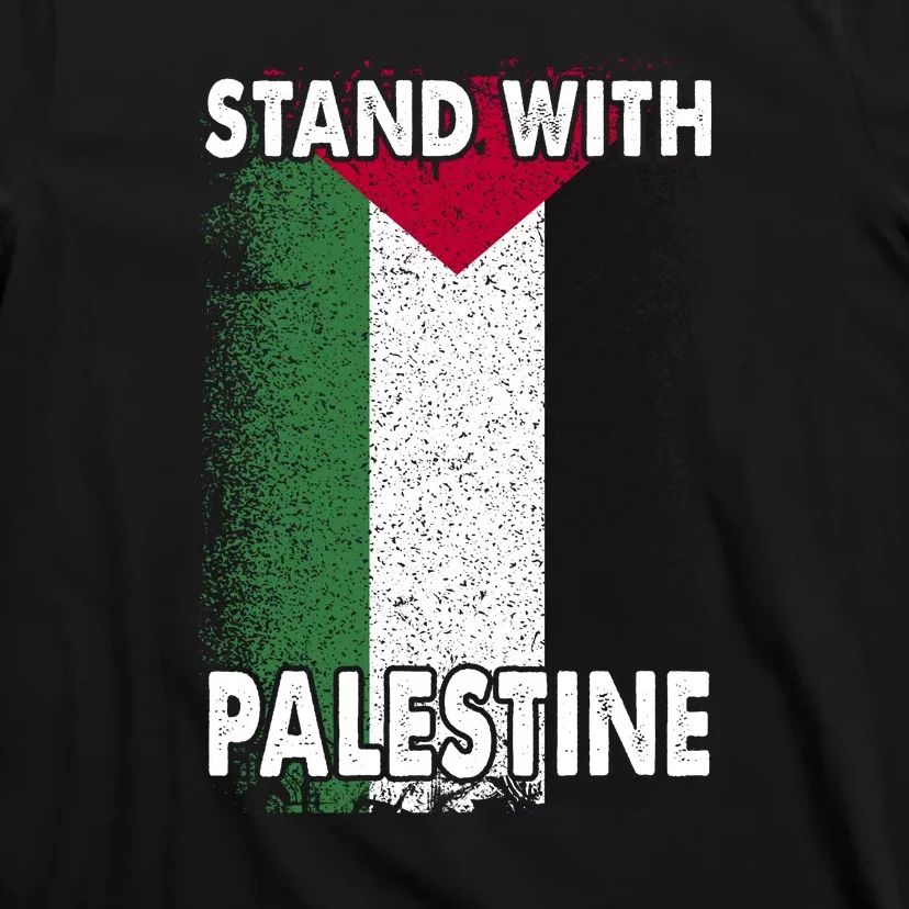 Free Palestine Gaza Palestinian Flag T-Shirt