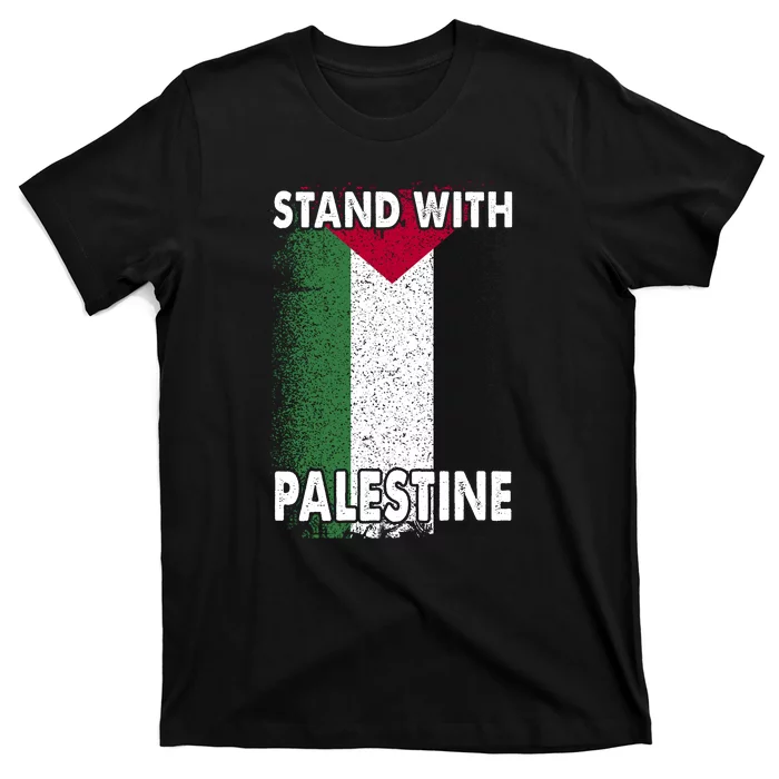 Free Palestine Gaza Palestinian Flag T-Shirt